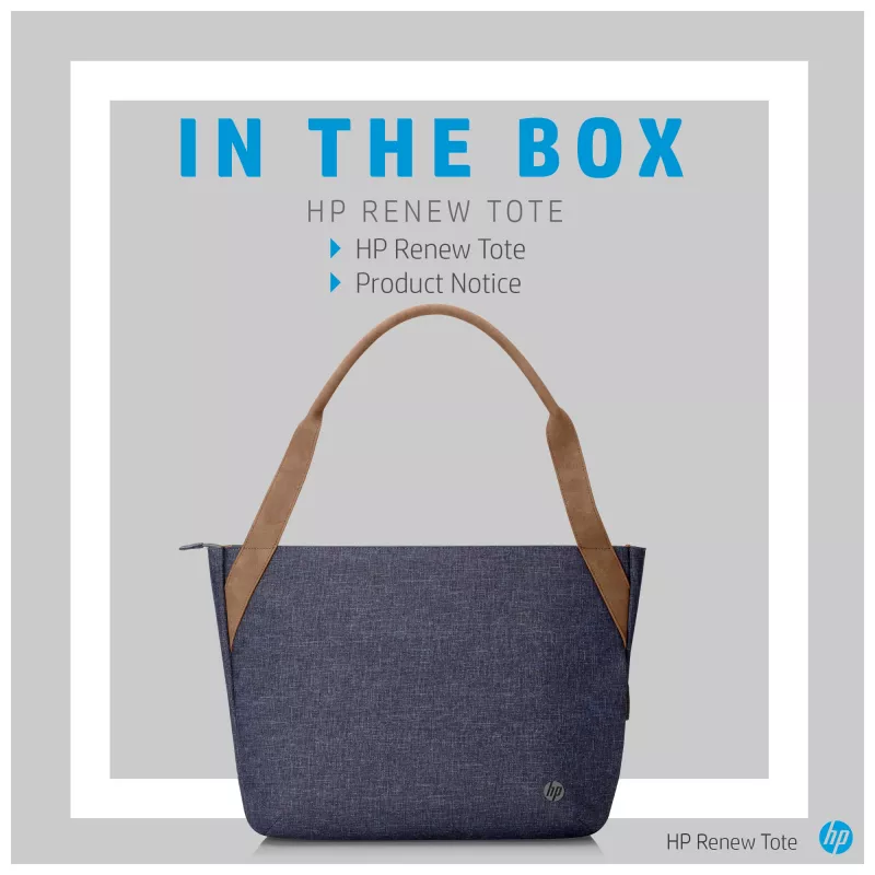Top loader -laukku HP Renew 14 Navy Tote