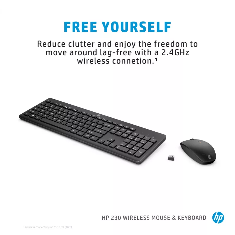 HP 230 langaton hiiri- ja näppäimistöyhdistelmä
