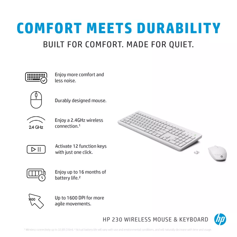 HP 230 langaton hiiri- ja näppäimistöyhdistelmä
