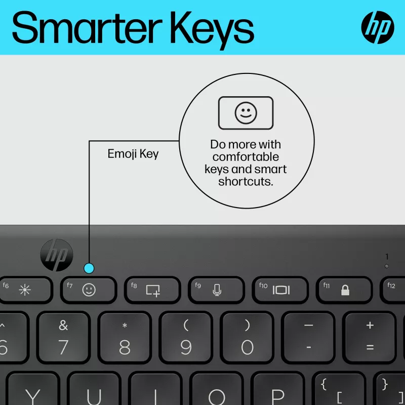 HP 350 kompakti monilaite Bluetooth -näppäimistö