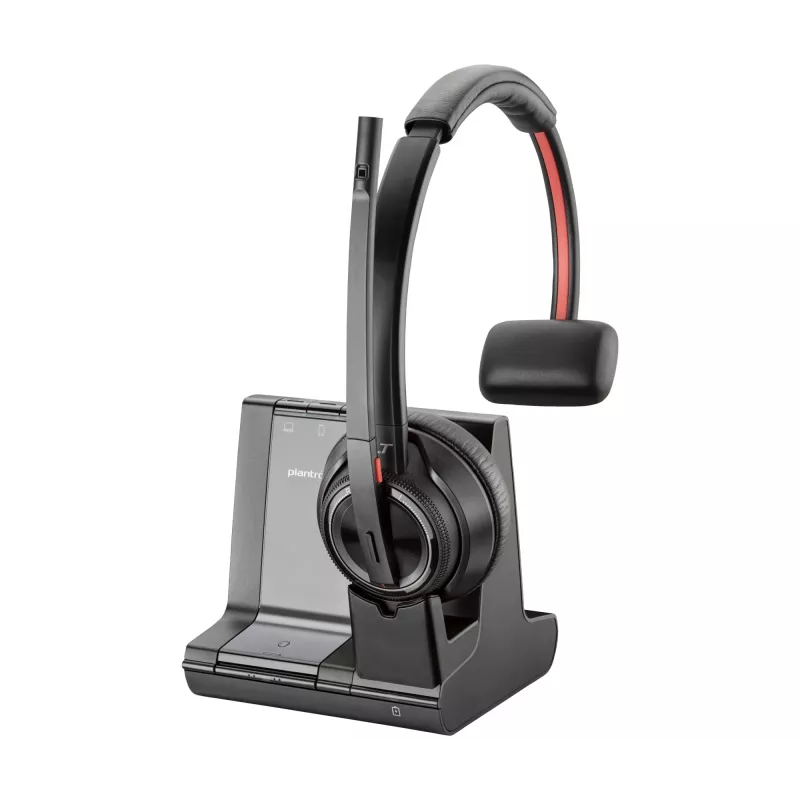 HP Poly Savi 8210 Office DECT 1880-1900 MHz yksikorvainen kuulokemikrofoni