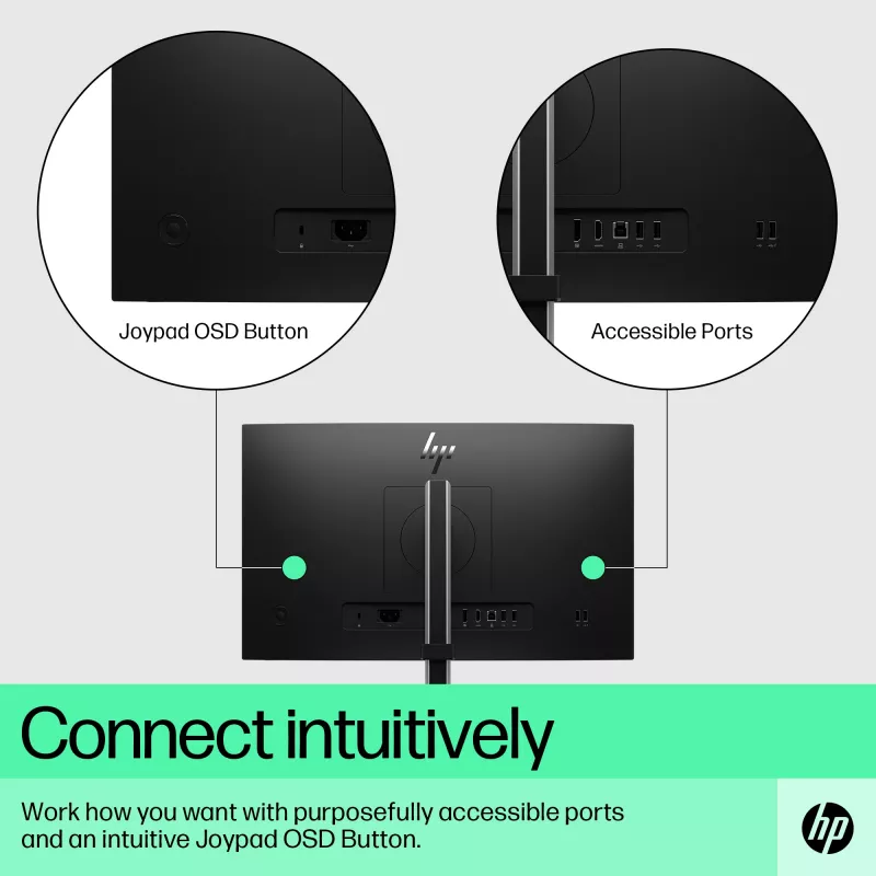 HP E-Series E22 G5 FHD näyttö, 54,6 cm (21,5 tuumaa), Full HD, LCD, 5 ms (kunnostettu)