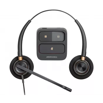 HP Poly EncorePro 520 binaural-kuuloke +Quick Disconnect, 74 g, musta