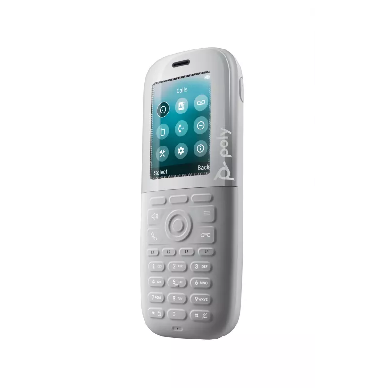 HP Poly Rove 40 DECT-puhelimen käsilaite, valkoinen, TFT, ENERGY STAR, 300 h, 18 h, -10 - 55 °C