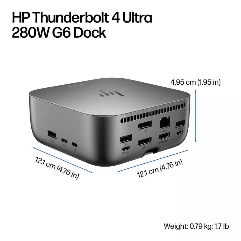HP Thunderbolt 4 Ultra 280W G6 -telakka