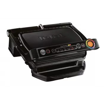 Kontaktigrilli Tefal GC7148 — 2000 W, ruostumaton teräsrunko, suorakaiteen muotoinen, säädettävä termostaatti, grillipinta, 365×365×175 mm