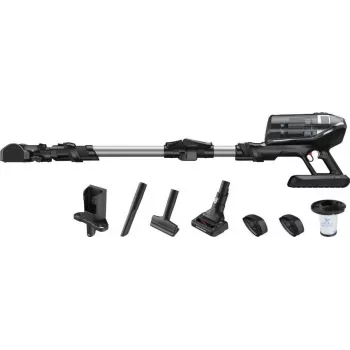 Rowenta X-Force RH9958 2-in-1 -akkupölynimuri akku kuiva HEPA pussiton 0,9 L musta, harmaa