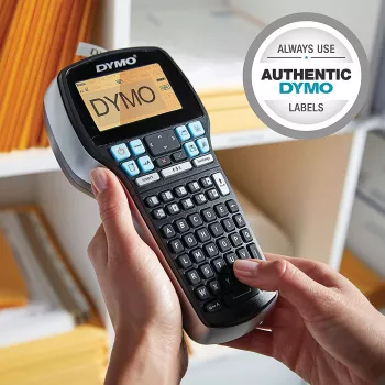 DYMO LabelManager 420P tarratulostin | Tehokas ladattava kannettava tarratulostin | Tietokoneliitäntä | Viivakoodien, logojen ja grafiikoiden tulostus