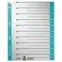Leitz 16520030 numerollinen välilehti kartonki sininen, harmaa