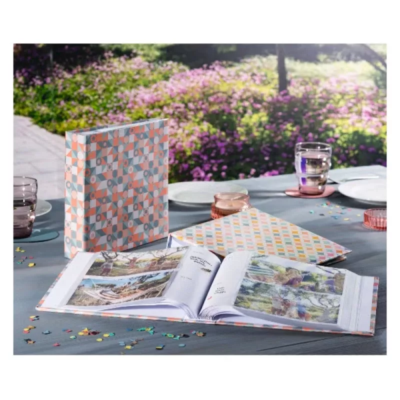Hama Sixties valokuva-albumi monivärinen 200 lehteä 10 x 15