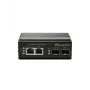 LevelOne IGP-0432 verkkokytkin hallitsematon Gigabit Ethernet (10/100/1000) Power over Ethernet (PoE) musta
