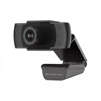 Conceptronic AMDIS 1080P Full HD -verkkokamera mikrofonilla, 2 MP, 1920 x 1080 pikseliä, Full HD, 30 fps, 1280x720@30fps, 1920x1080@30fps, M-JPEG, YUV