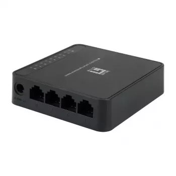 LevelOne FEU-0812 verkkokytkin hallitsematon Fast Ethernet (10/100) musta