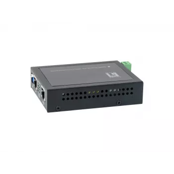 LevelOne Gigabit Ethernet over VDSL2, 1000 Mbit/s, IEEE 802.3, IEEE 802.3u, IEEE 802.3z, Fast Ethernet, Gigabit Ethernet, 10,100,1000 Mbit/s, 3000 m, musta