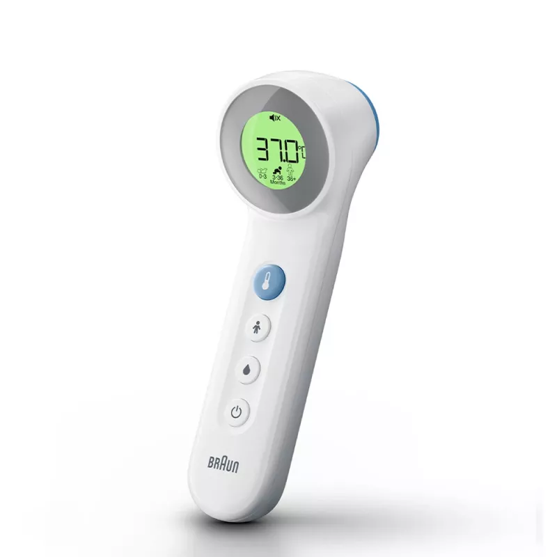 Braun BNT400 kaukomittaus valkoinen otsa