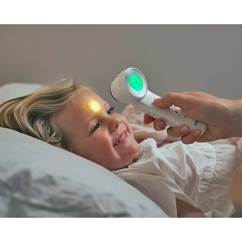 Braun BNT400 kaukomittaus valkoinen otsa