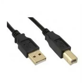 Microconnect USBAB5G USB-kaapeli USB 2.0 5 m USB A USB B musta