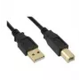 Microconnect USBAB5G USB-kaapeli USB 2.0 5 m USB A USB B musta