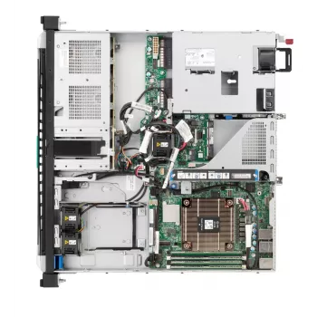 HPE ProLiant DL20 Gen11 E-2436 2,9 GHz 6c 1P 32GB-DR 4SFF VROC 2x480GB SATA SSD 800W RPS EU -palvelin