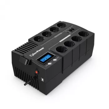 CyberPower BR1200ELCD keskeytymätön virransyöttö (UPS) Line-Interactive 1,2 kVA 720 W 8 AC-lähtöä