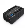 CyberPower BR1200ELCD keskeytymätön virransyöttö (UPS) Line-Interactive 1,2 kVA 720 W 8 AC-lähtöä