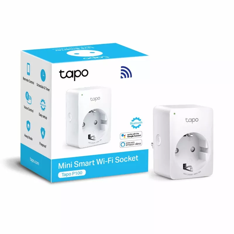 TP-LINK Tapo P100 älypistoke valkoinen 2300 W