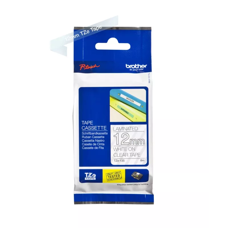 Laminaattinauha 12 mm Brother TZe135