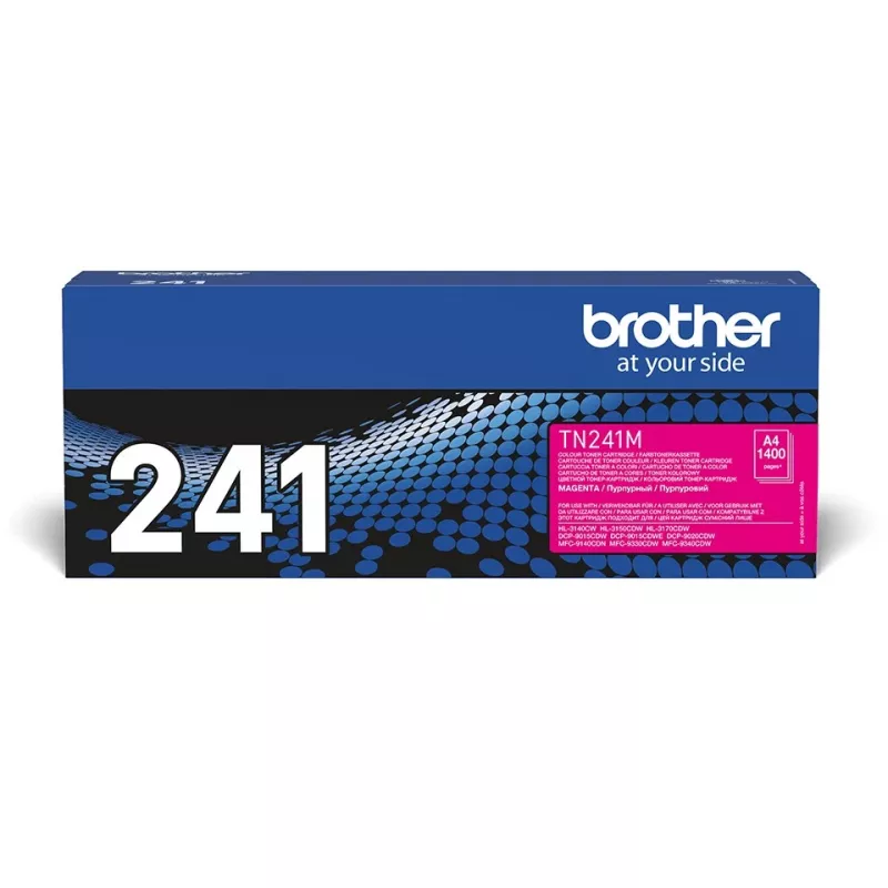 Brother TN-241M väriainekasetti, magenta, 1400 sivua