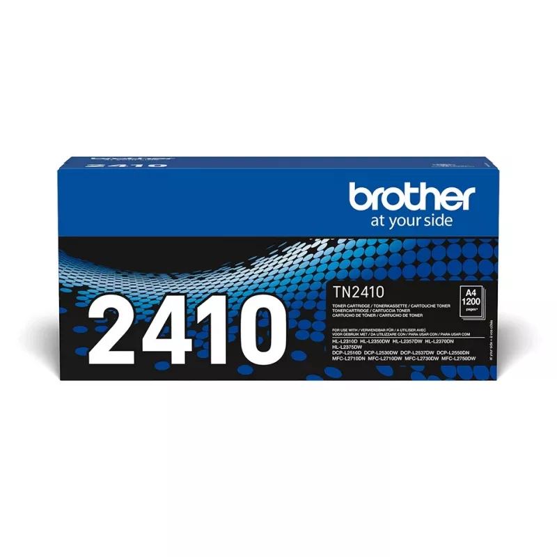 Brother TN-2410 väriainekasetti, musta, 1200 sivua