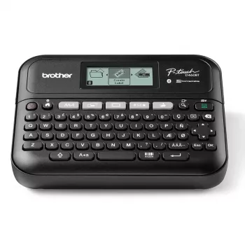 Tarratulostin Brother PT-D460BTVP lämpösiirto 180×180 dpi 30 mm/s johdollinen & Bluetooth QWERTY TZe-nauha