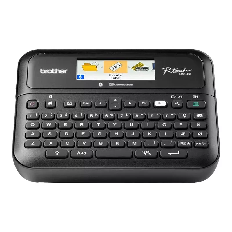 PT-D610BT | mono | lämpö | tarratulostin | musta