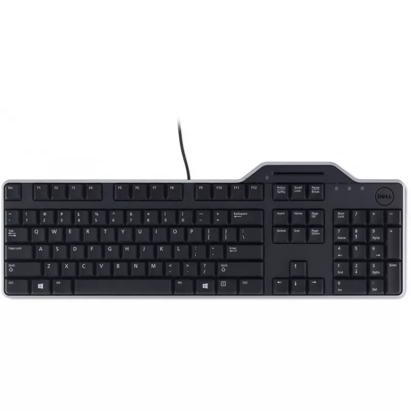 DELL 580-18366 näppäimistö Office USB QWERTY US englanti musta