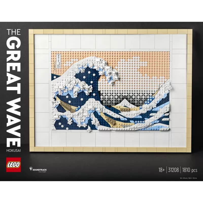 LEGO ART 31208 Hokusai. Kanagawan suuri aalto