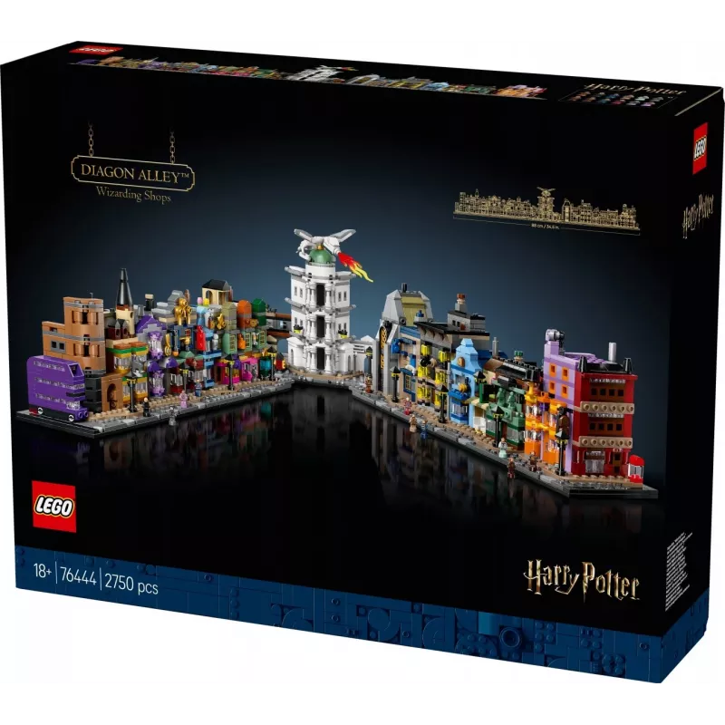 LEGO HARRY POTTER 76444 Viistokuja taikakaupat