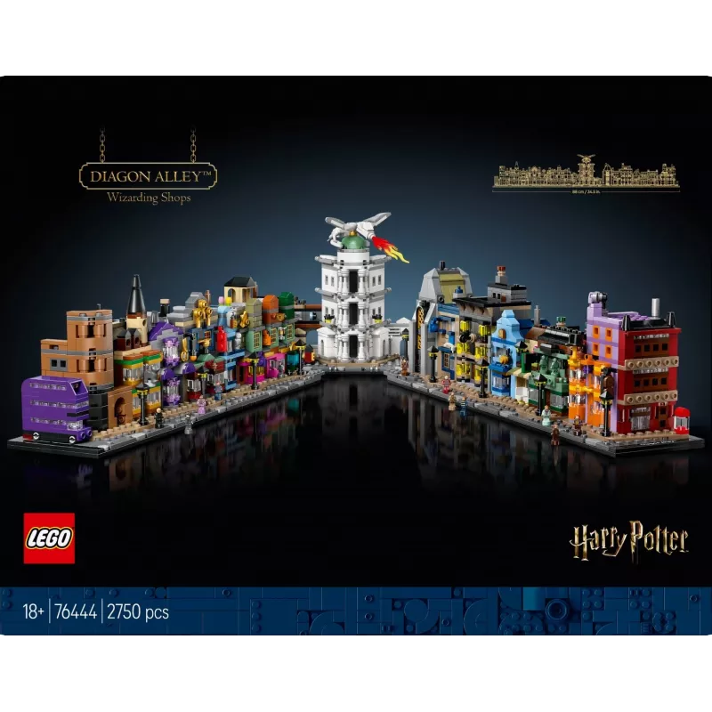 LEGO HARRY POTTER 76444 Viistokuja taikakaupat