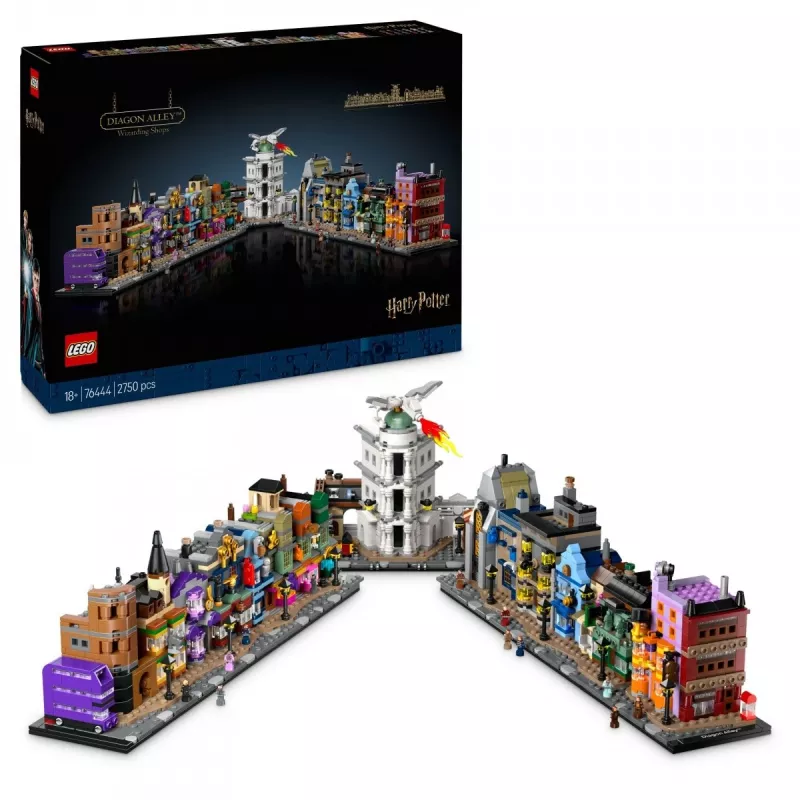 LEGO HARRY POTTER 76444 Viistokuja taikakaupat