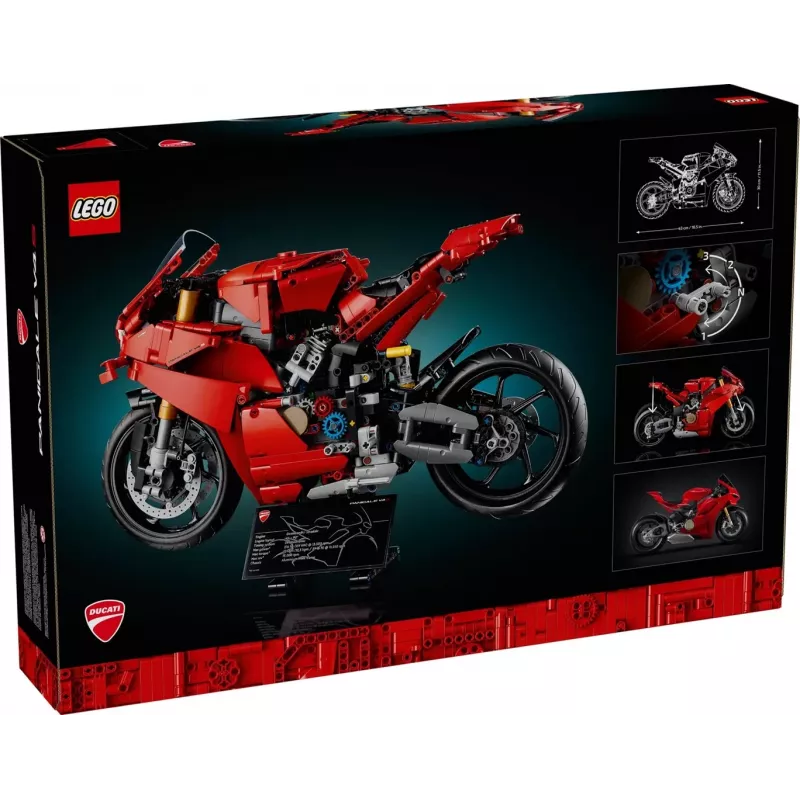 LEGO TECHNIC 42202 Ducati Panigale V4 S moottoripyörä