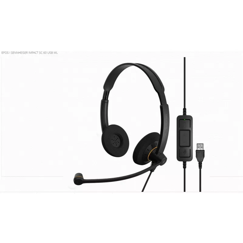 Kuulokemikrofoni EPOS IMPACT SC 60 USB ML