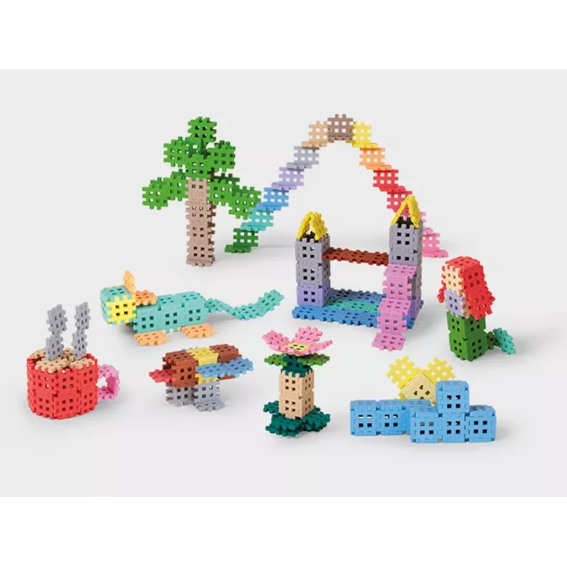 Marioinex Waffle Blocks mini pastell 500 kpl rakennuspalikat