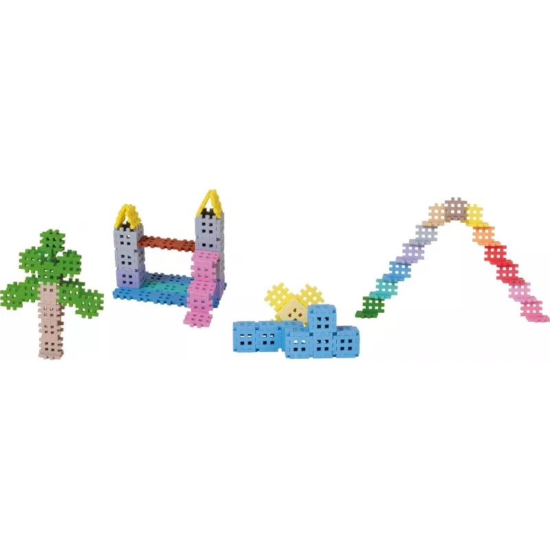 Marioinex Mini Waffle rakennuspalikat, pastelli, 300 osaa