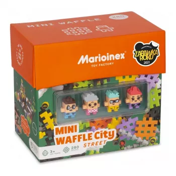Marioinex Waffle mini Blocks rakennussarja – tie, 280 osaa