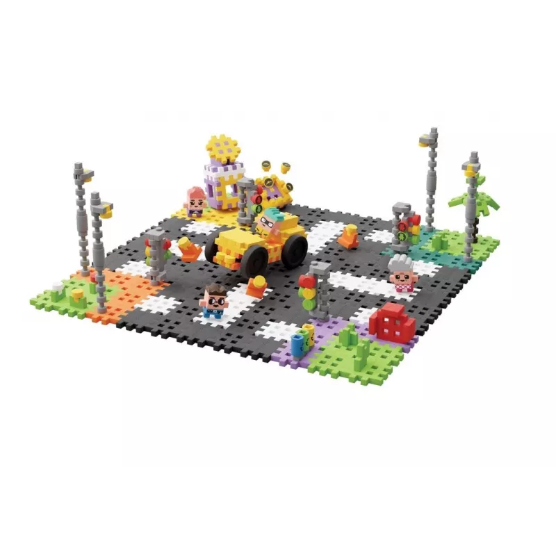 Marioinex Waffle mini Blocks rakennussarja – tie, 280 osaa