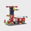 Marioinex Waffle Blocks paloasema rakennussarja 280 osaa, malli 906279