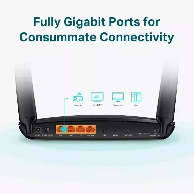 TP-LINK 4G+ LTE -reititin Archer MR600