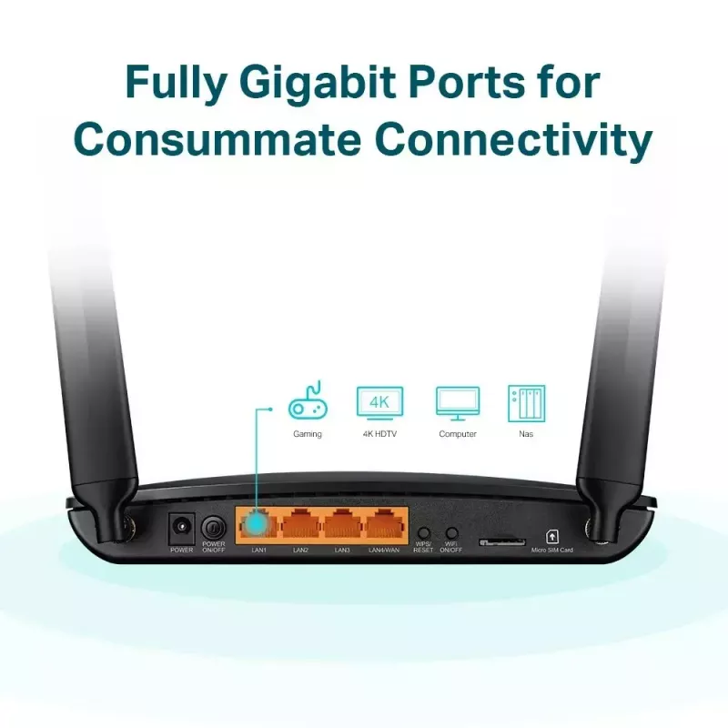 TP-LINK 4G+ LTE -reititin Archer MR600
