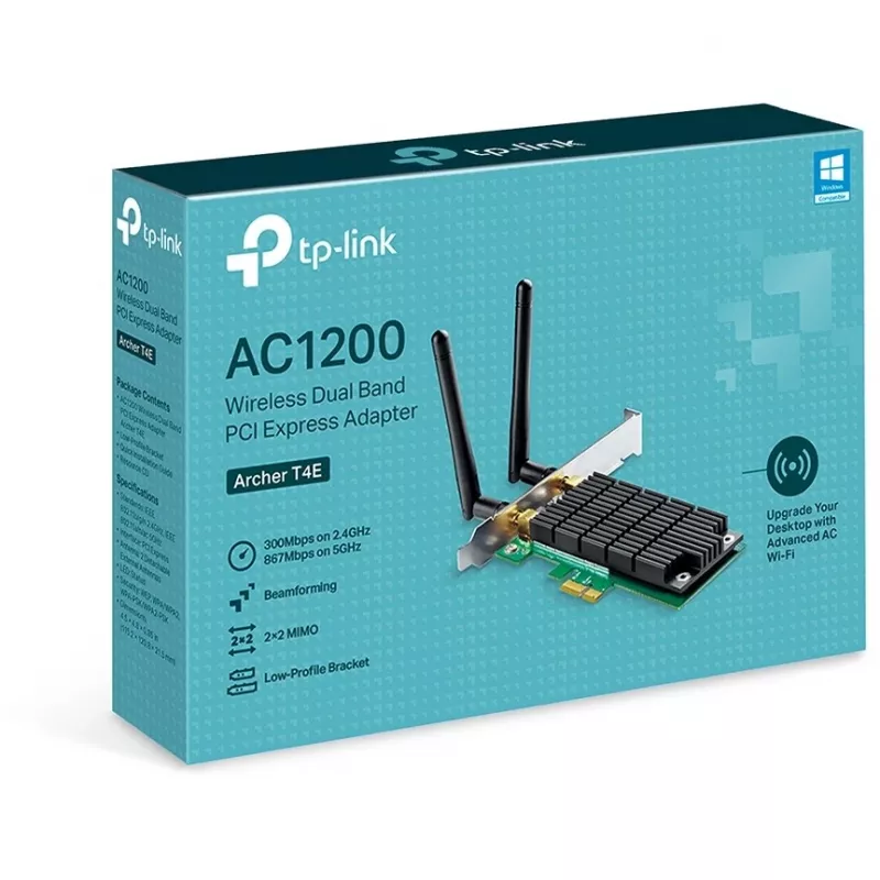 TP-Link AC1200 Dualband-WLAN PCI Express -sovitin