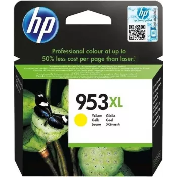 HP 953 XL mustekasetti keltainen 1 600 sivua