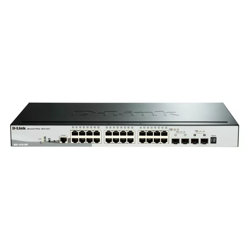 Kytkin DGS-1510-28P 24GE PoE 4SFP