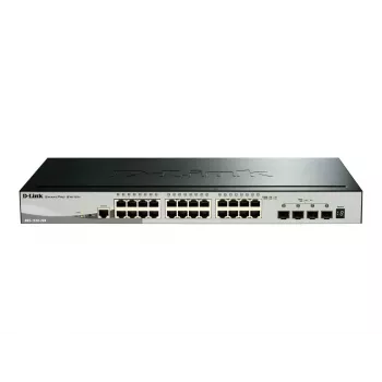 D-Link DGS-1510 Managed L3 Gigabit Ethernet (10/100/1000) musta