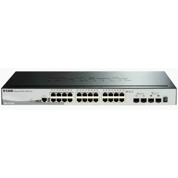 D-Link DGS-1510 Managed L3 Gigabit Ethernet (10/100/1000) musta